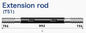 D52 T51 Atlas Rock Drill Extension Rod Dia 52mm طول 6400 میلی متر